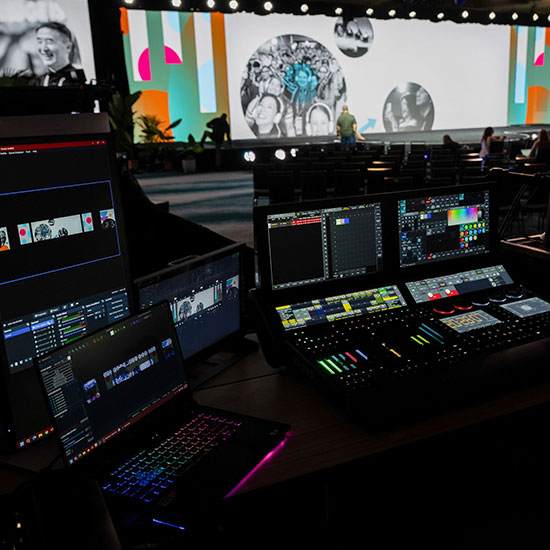 Conrtrol board for lighting and color adjustments