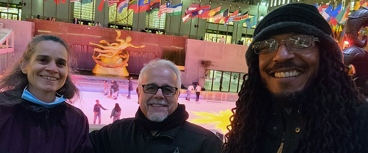Alford Employees at Rockefeller Center Ice Rink